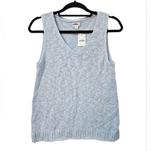 NWT J.Crew Factory V-neck Beach Sweater-Tank Size S